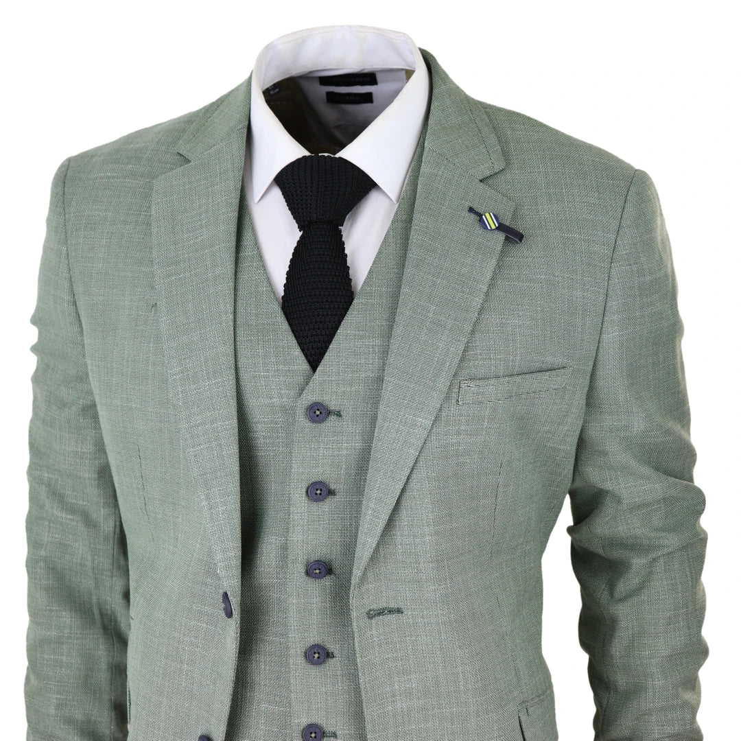 Trojdielny oblek Cavani Sage slim fit suit - trojdielny oblek