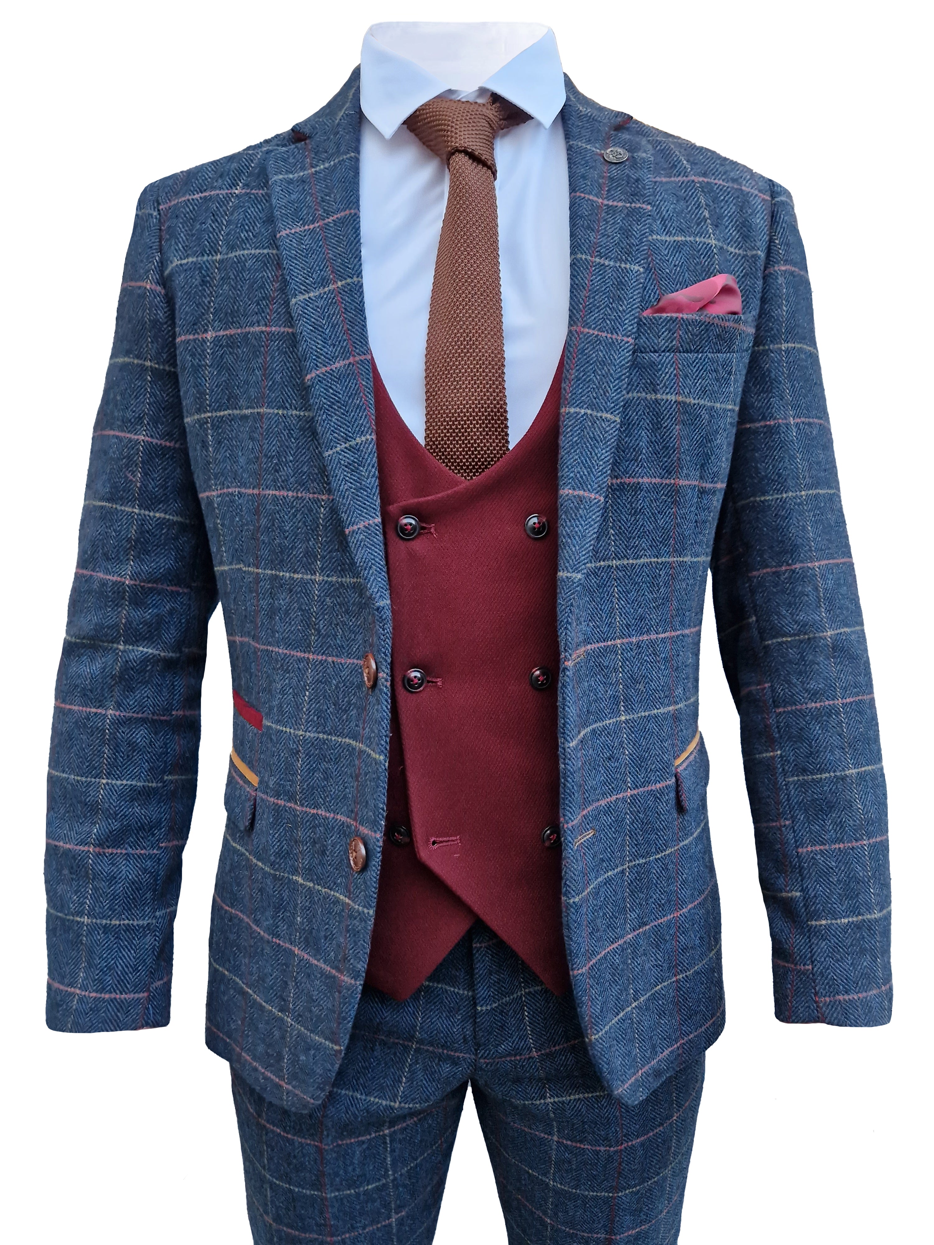 3-dielny pánsky oblek Tweed Eton - zmiešaj a kombinuj