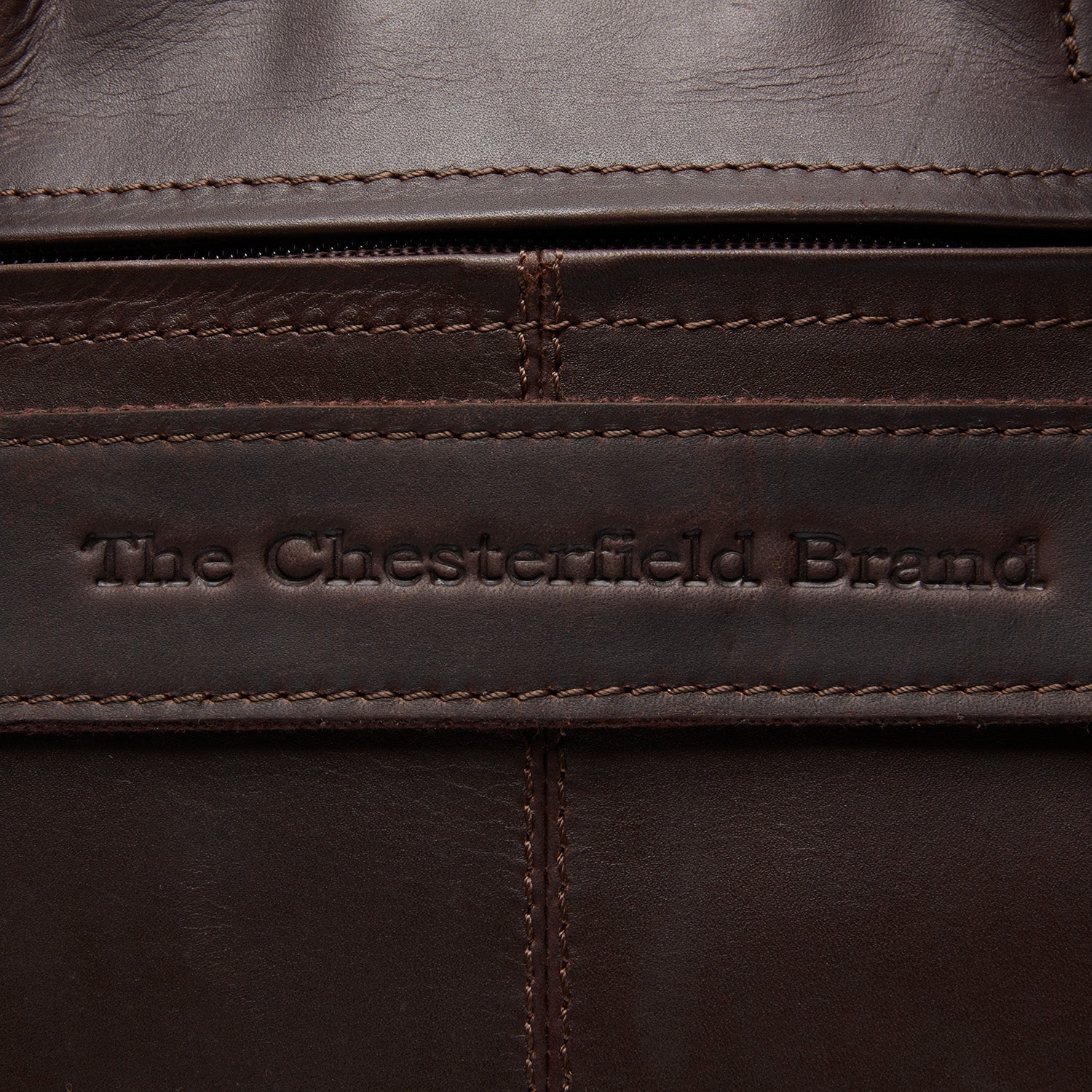 Kožená laptoptaska - The Chesterfield Brand Ryan Hnedá