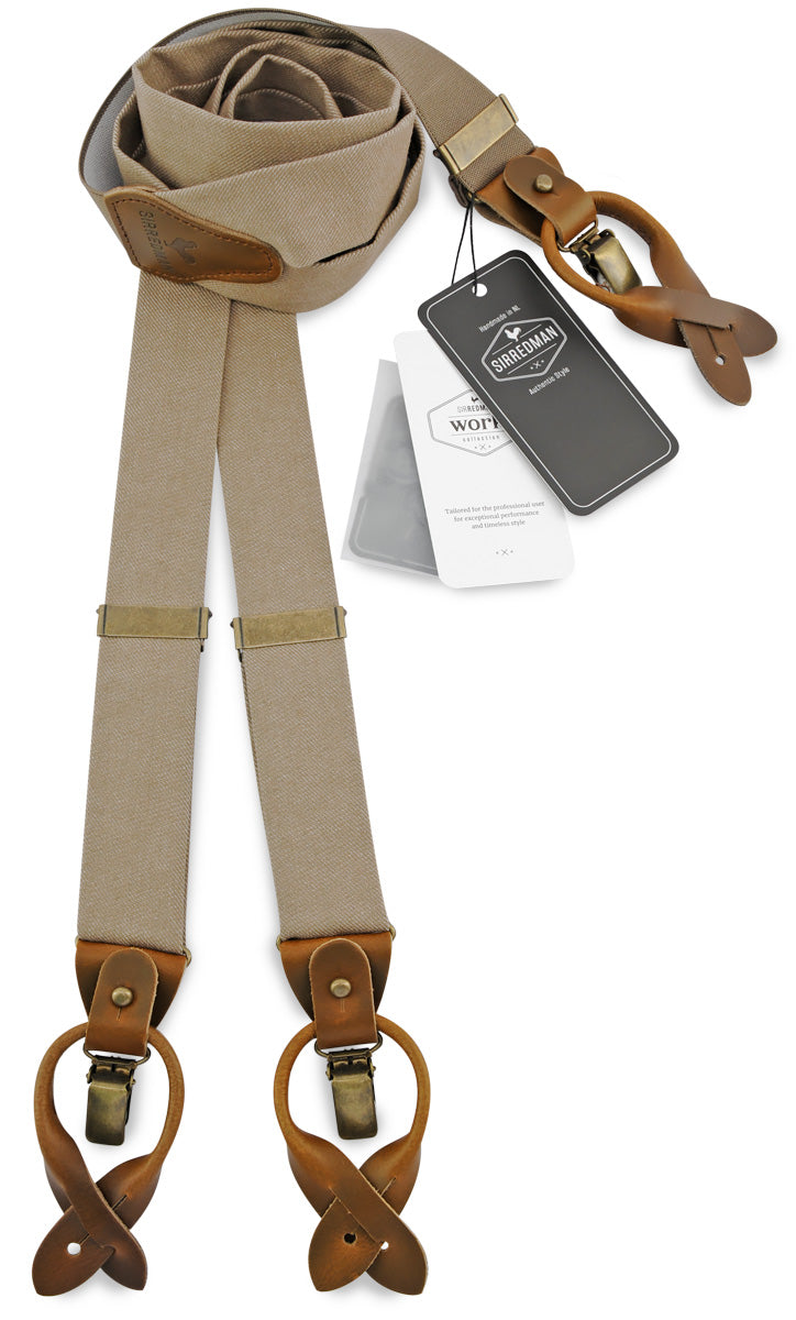 Traky Gentleman's – taupe denim