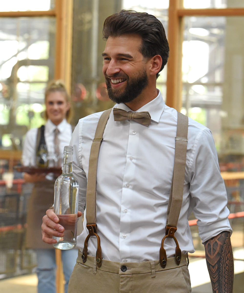 Traky Gentleman's – taupe denim