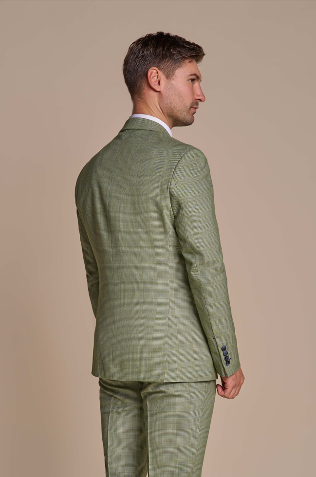 Mužský oblek v salviánskej zelenej - Cavani Caridi