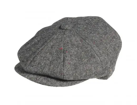 Klobúk Peaky Blinders z vlneného tweedu Croagh - M (57cm) - klobúk