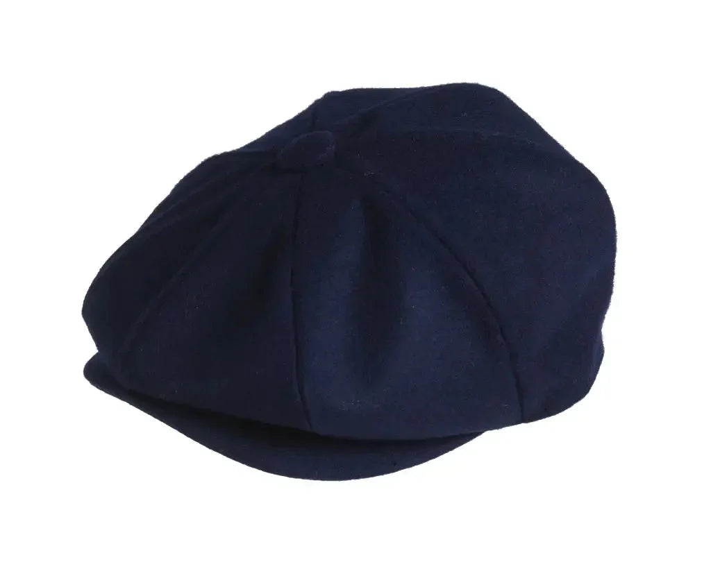 Klobúk Peaky Blinders Retro modrý - M (57cm) - klobúk