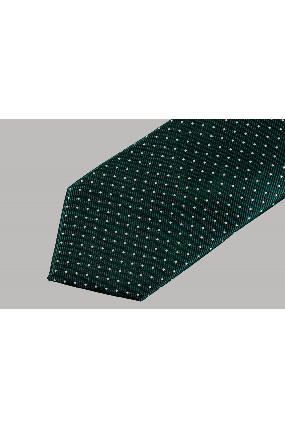Súprava kravata olivovo zelené bodky - Cavani