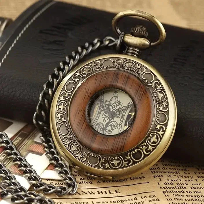 Tommy Shelby drevené kapesné hodinky - kapesné hodinky